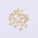 Gold Crimp Cover For Jewelry Makings 