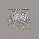Silver Crimp Beads For Jewelry Makings 