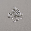 Silver Tear Drop Bail Pendant For DIY Jewelry