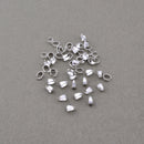 Silver Pinch Pendant Snap Open Bail Pendant For DIY Jewelry